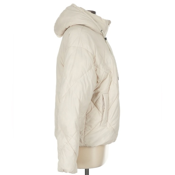 Vuori Decompression Jacket Primaloft Thermoplume Insulated Dune Cream Medium EUC - Picture 5 of 11